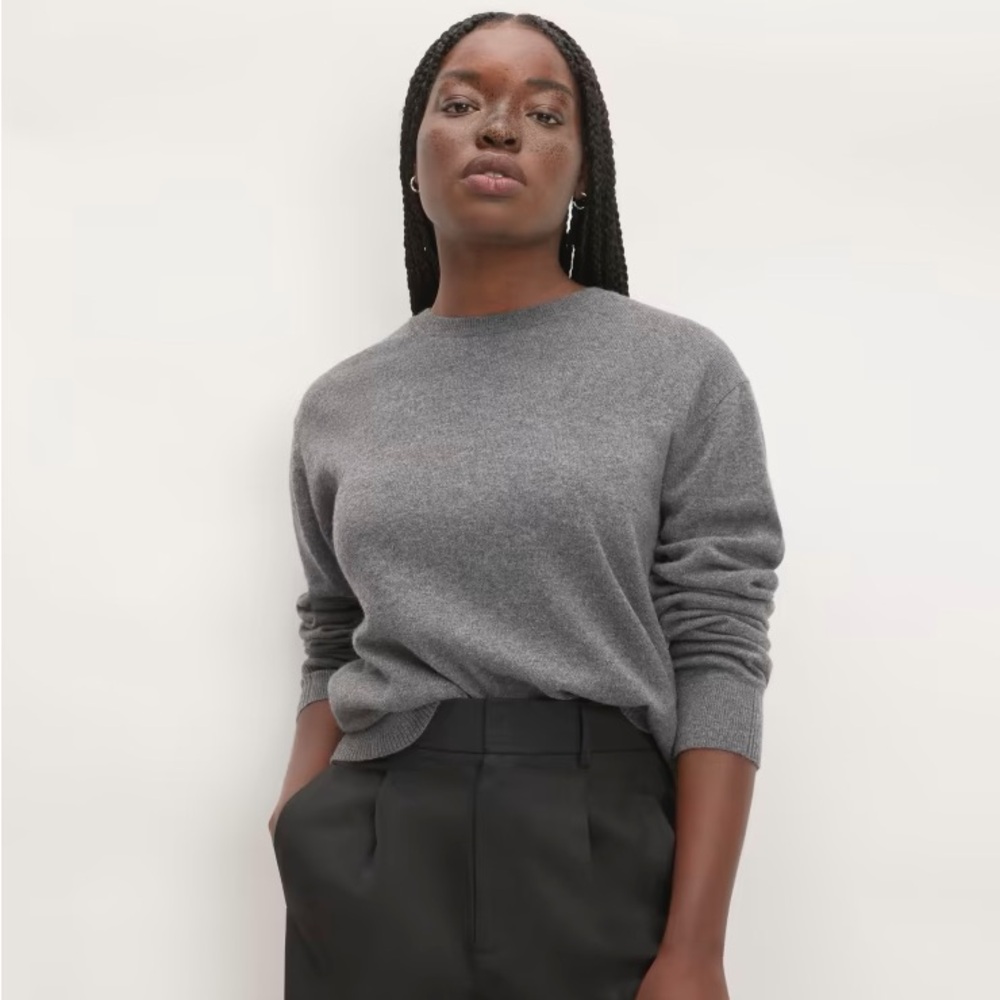 Everlane The Cashmere Classic Crew Sweater